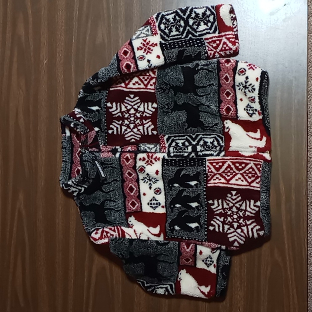 Black Mountain size L 6/7 Super Soft, Warm, Animal Coat